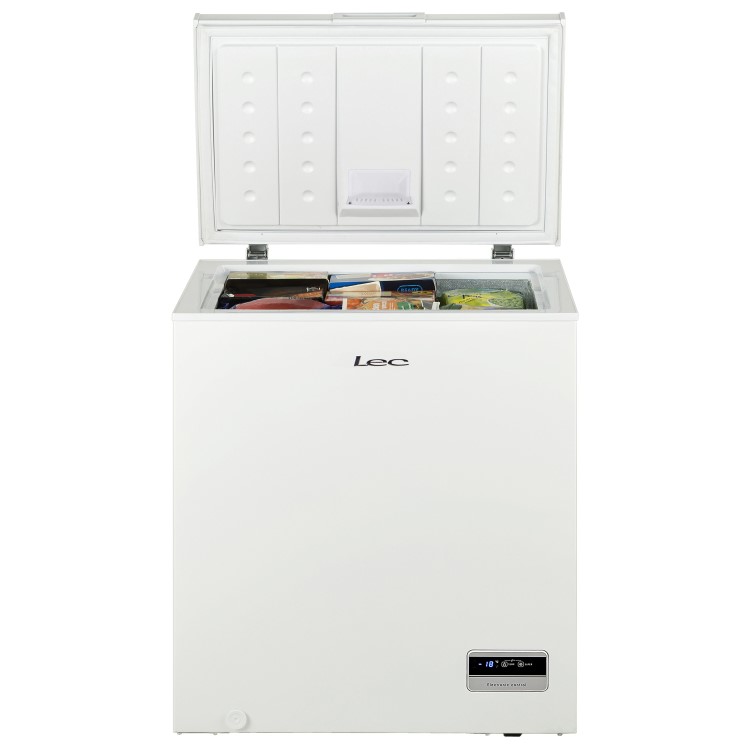 GRADE A2 - Lec CF150L 150L Chest Freezer - White