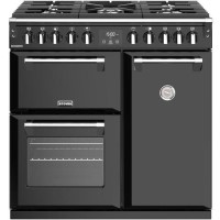 Refurbished Stoves Richmond S900DF 90cm Dual Fuel Range Cooker Black Refurbished Stoves Richmond S900DF 90cm Dual Fuel Range Cooker Black