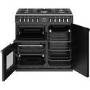 Refurbished Stoves Richmond S900DF 90cm Dual Fuel Range Cooker Black