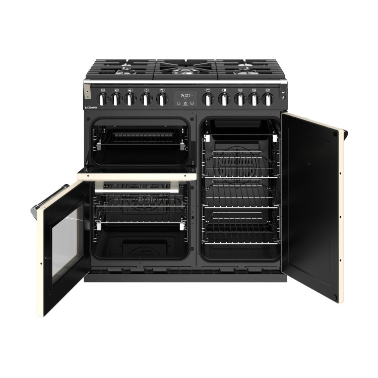 Stoves Richmond S900DF 90cm Dual Fuel Range Cooker - Cream