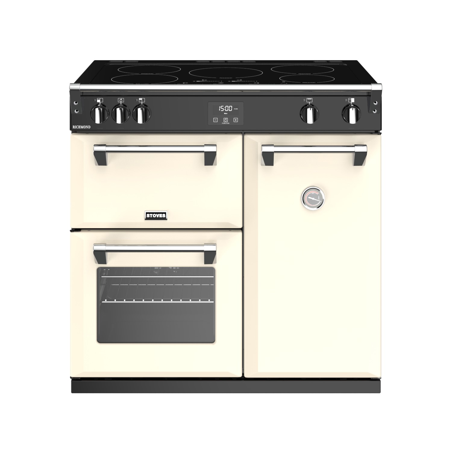 Stoves Richmond S900Ei 90cm Electric Range Cooker with Induction Hob - Cream