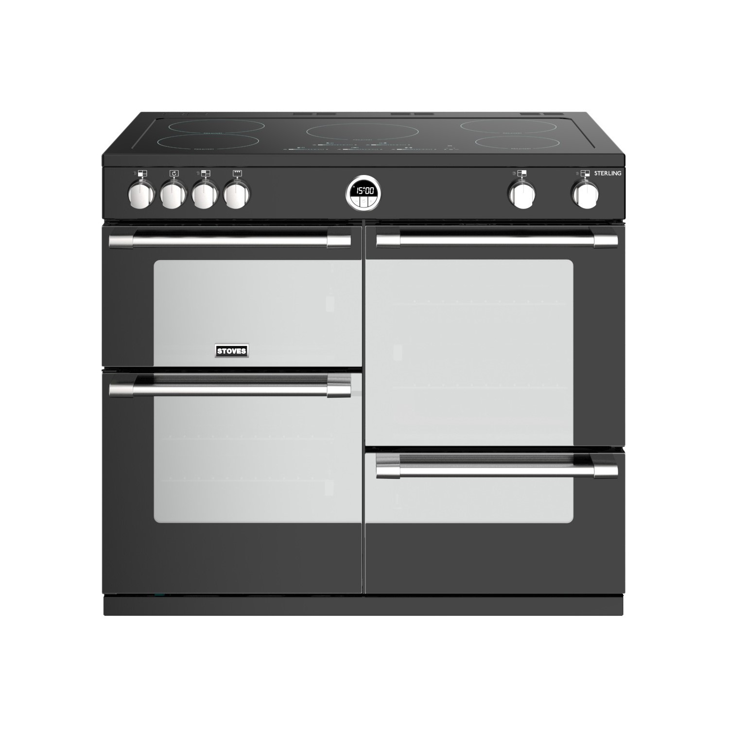 Stoves Sterling S1000Ei 100cm Electric Range Cooker with Induction Hob