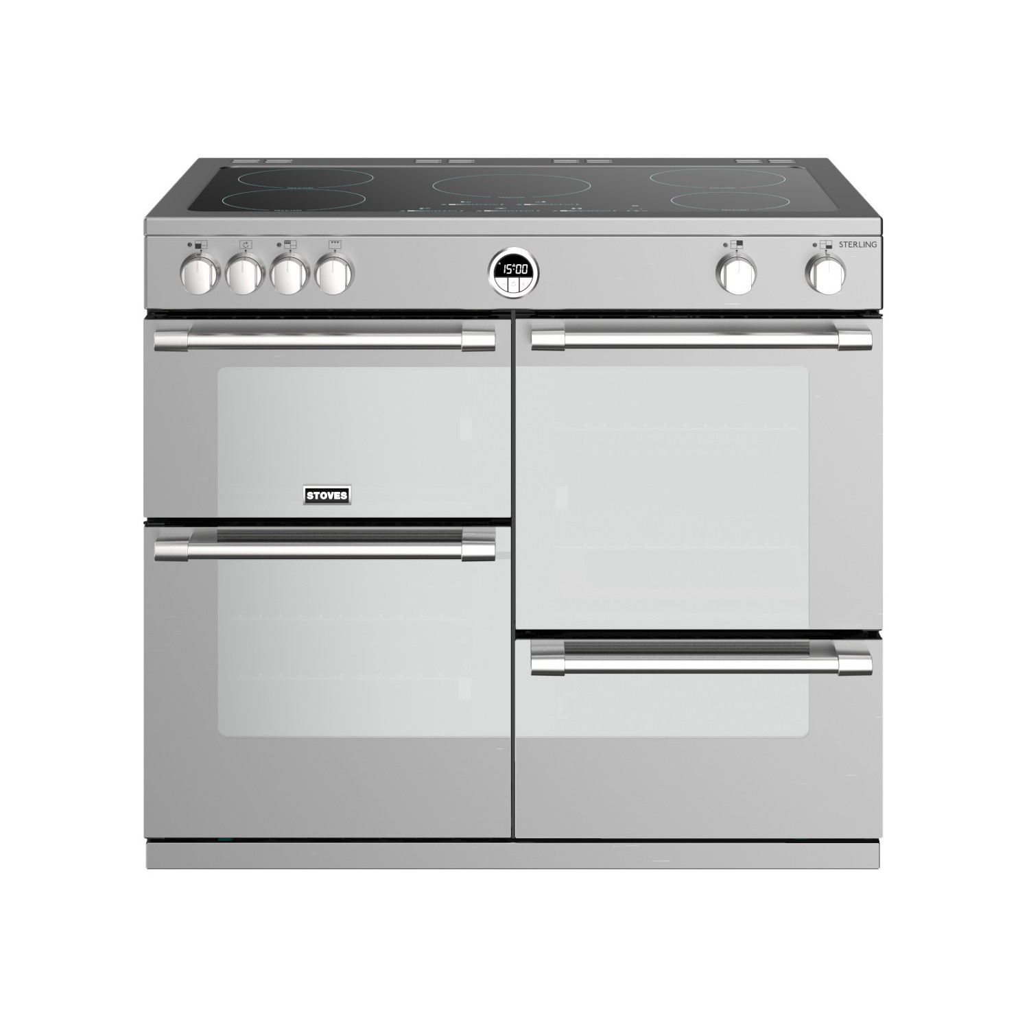 Stoves Sterling S1000Ei 100cm Electric Range Cooker With Induction Hob