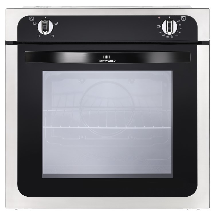 New World NW602V 73L Conventional Electric Single Oven - Stainless Steel