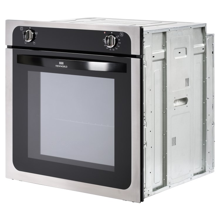 New World NW602V 73L Conventional Electric Single Oven - Stainless Steel
