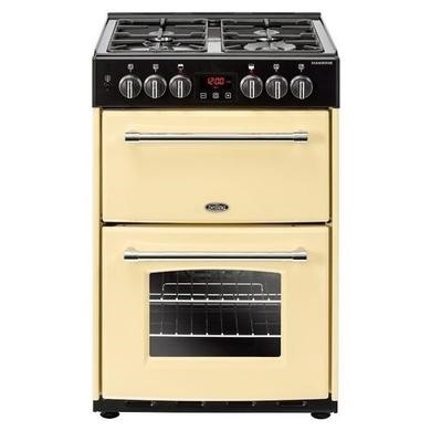 Refurbished Belling Farmhouse 60DF 60cm Dual Fuel Cooker with Double Oven