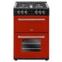Belling Farmhouse 60cm Double Oven Dual Fuel Mini Range Cooker - Hot Jalapeno