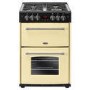 Belling Farmhouse 60G 60cm Double Oven Gas Cooker - Cream