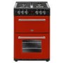 Belling Farmhouse 60G 60cm Double Oven Gas Mini Range Cooker - Hot Jalapeno