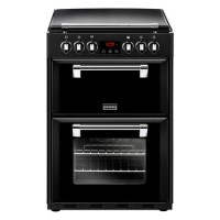 Stoves Richmond 600E 60cm Double Oven Electric Cooker - Black