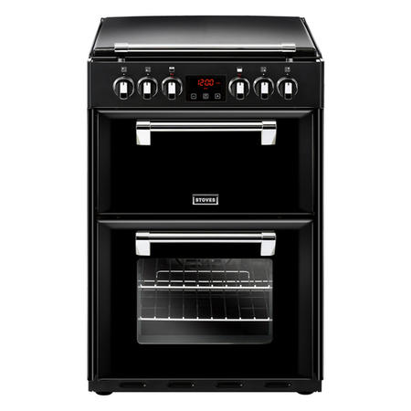 Stoves Richmond 600E 60cm Double Oven Electric Cooker - Black