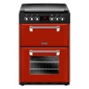 Stoves Richmond 600E 60cm Double Oven Electric Cooker - Red