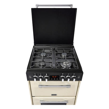 Stoves Richmond 600G 60cm Double Oven Gas Cooker - Cream
