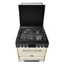 Stoves Richmond 600G 60cm Double Oven Gas Cooker - Cream
