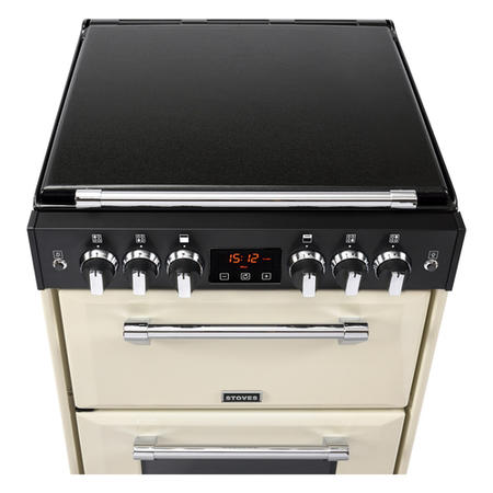Stoves Richmond 600G 60cm Double Oven Gas Cooker - Cream