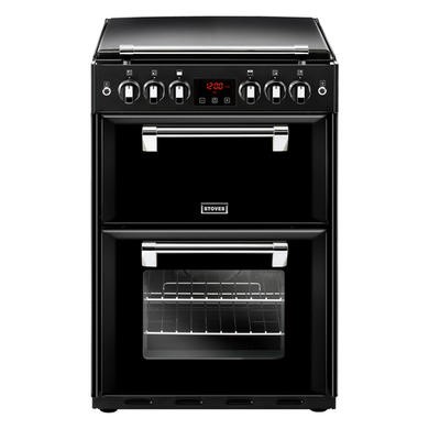 Refurbished Stoves Richmond 600G 60cm Double Oven Gas Cooker Black