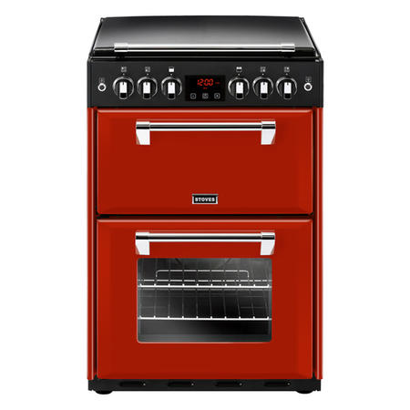 Stoves Richmond 600G 60cm Double Oven Gas Cooker - Jalapeno