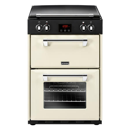 Stoves Richmond 600EI 60cm Double Oven Electric Cooker with Induction Hob - Cream