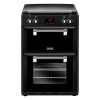 GRADE A1 - Stoves Richmond 600EI 60cm Double Oven Electric Cooker With Induction Hob And Bluetooth Connectivity - Black