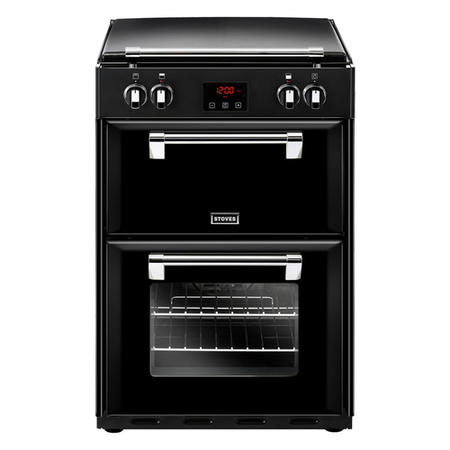 GRADE A1 - Stoves Richmond 600EI 60cm Double Oven Electric Cooker With Induction Hob And Bluetooth Connectivity - Black