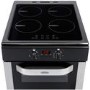 Belling FS50DOTI 50cm Double Oven Electric Cooker With Induction Hob - Stainless Steel