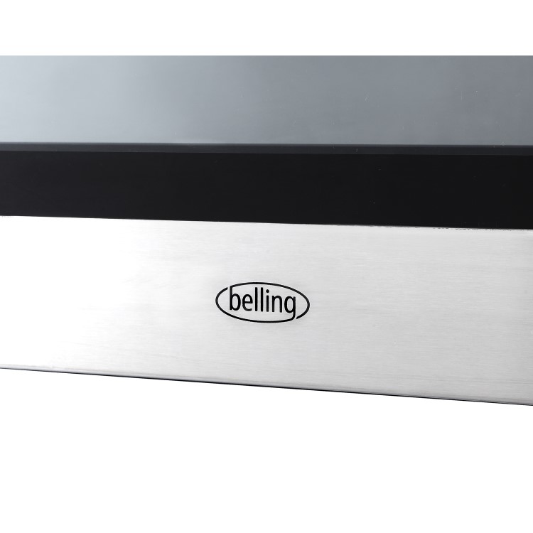 Refurbished Belling BI602FP 60cm Single Built In Electric Oven Stainless Steel