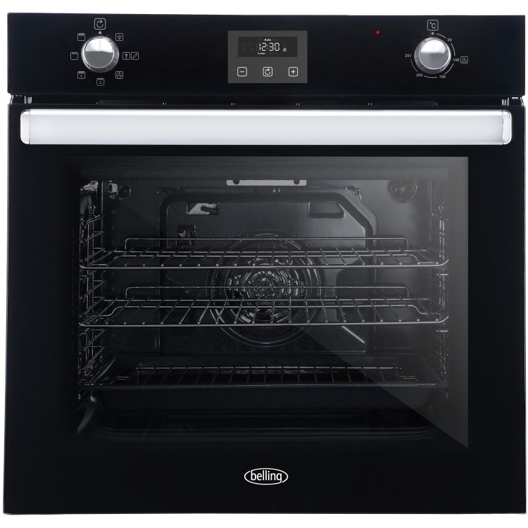 Belling BI602FPCT 73L Single Fan Oven with Catalytic Liners - Black
