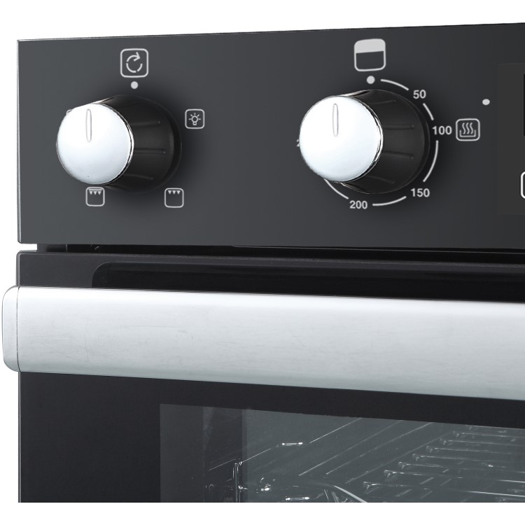 Refurbished Belling BI702FP 60cm Double Built In Electric Oven