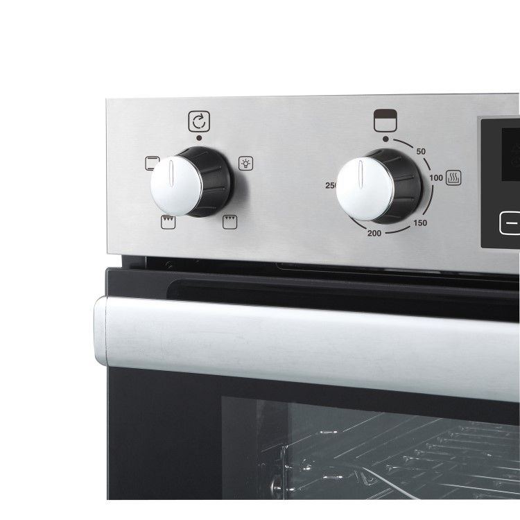 Belling Built Under Electric Double Oven - Stainless Steel