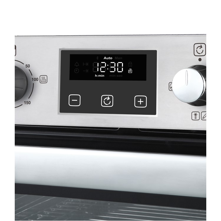 Belling Built Under Electric Double Oven - Stainless Steel