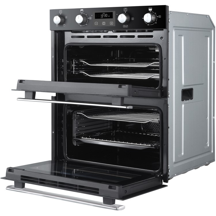 Belling Built-Under Electric Double Oven - Black
