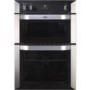 GRADE A1 - Belling 444449590 BI90FP Electric Built In Double Oven - Stainless Steel