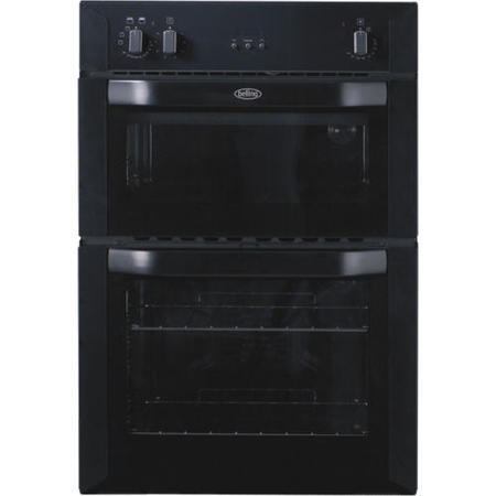 Belling 444449591 BI90FP Electric Built In Double Oven - Black