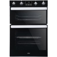 Refurbished Belling BI902FP 60cm Double Built In Electric Oven Black Refurbished Belling BI902FP 60cm Double Built In Electric Oven Black