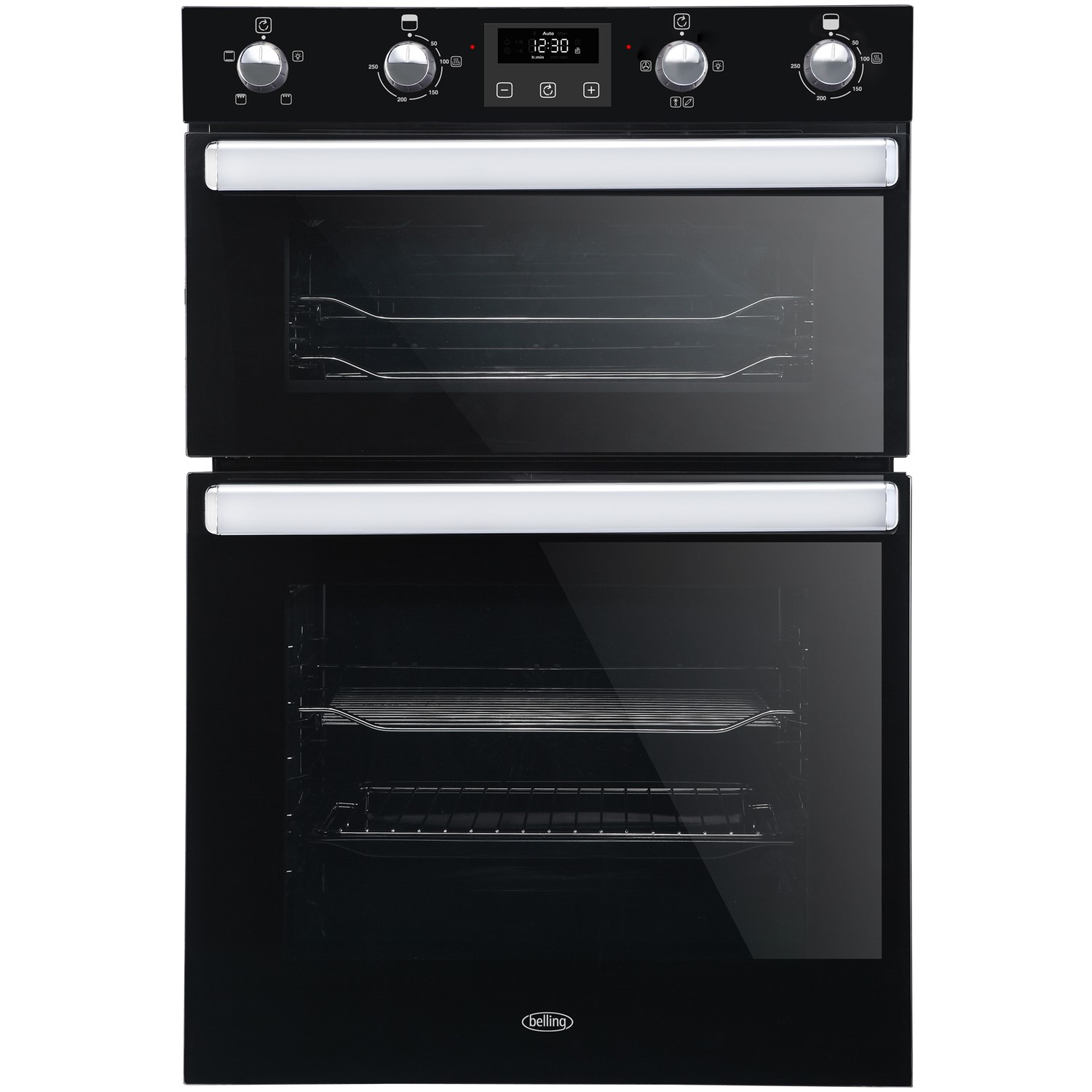 Belling BI902FP Built In Double Oven - Black