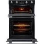 Refurbished Belling BI902FP 60cm Double Built In Electric Oven Black