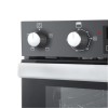 GRADE A2 - Belling 444444786 BI902FP Electric Built In Double Oven With Programmable Timer - Black