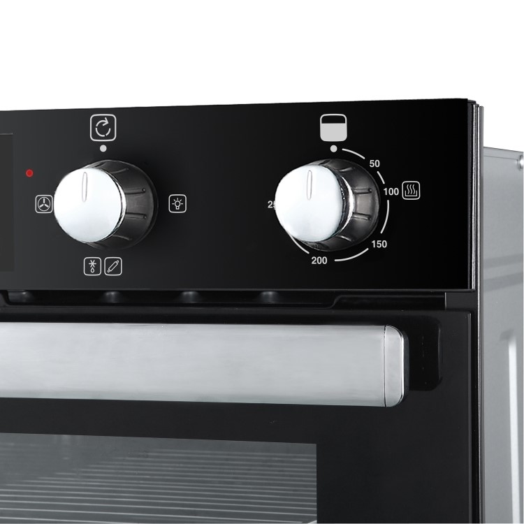 Belling Built-In Electric Double Oven - Black