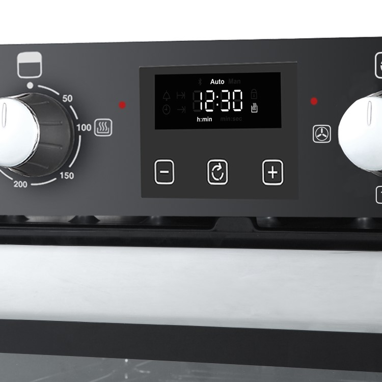 Belling Built-In Electric Double Oven - Black