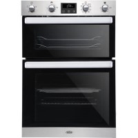 Belling BI902MFCT Built In Double Oven with Catalytic Liners - Stainless Steel