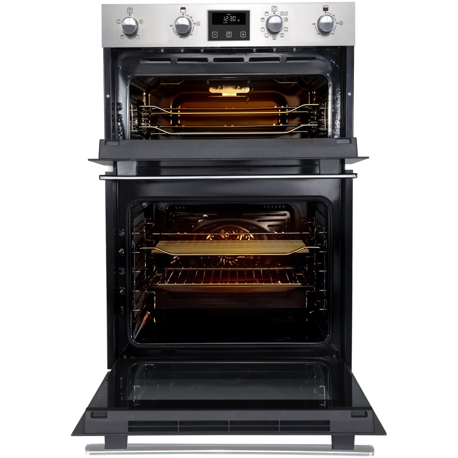 Belling BI902MFCT Builtin Multifunction Double Oven With Catalytic