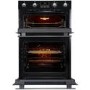 Belling BI902MFCT Built In Double Oven - Black