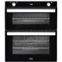 GRADE A2 - Belling BI702G Built-under Gas Double Oven With Cook-to-off Timer - Black