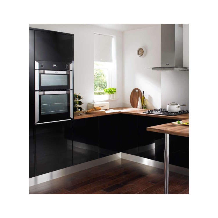Belling BI90G Built-in Gas Double Oven in Stainless steel