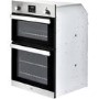 GRADE A2 - Belling 444444795 BI902G Gas Built In Double Oven - Stainless Steel