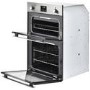 Refurbished Belling BI902G Built-in Gas Double Oven With Cook-to-off Timer Stainless Steel