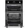 Refurbished Belling BI902G 60cm Double Built In Gas Oven Black