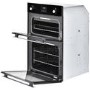 Refurbished Belling BI902G 60cm Double Built In Gas Oven Black