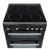 Belling FSE608D 60cm Double Oven Electric Cooker With Ceramic Hob - Black