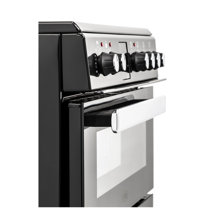 Belling FSE608DPc 60cm Double Oven Electric Cooker With Ceramic Hob - Black